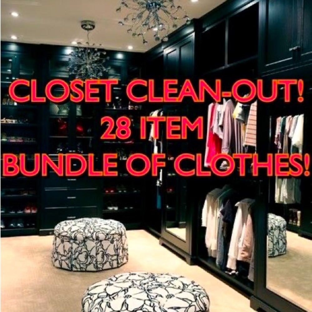 HUGE bundle of clothes, mostly size M